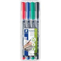 Staedtler Lumocolor 313 WP4 Permanent Pens